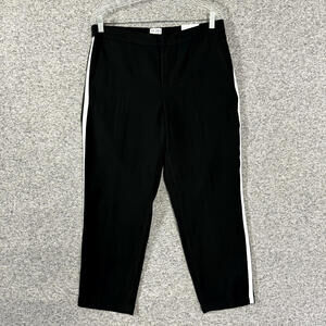 NEW Old Navy Women's Size 12 Black Polyester Pull On Tapered Leg Pants